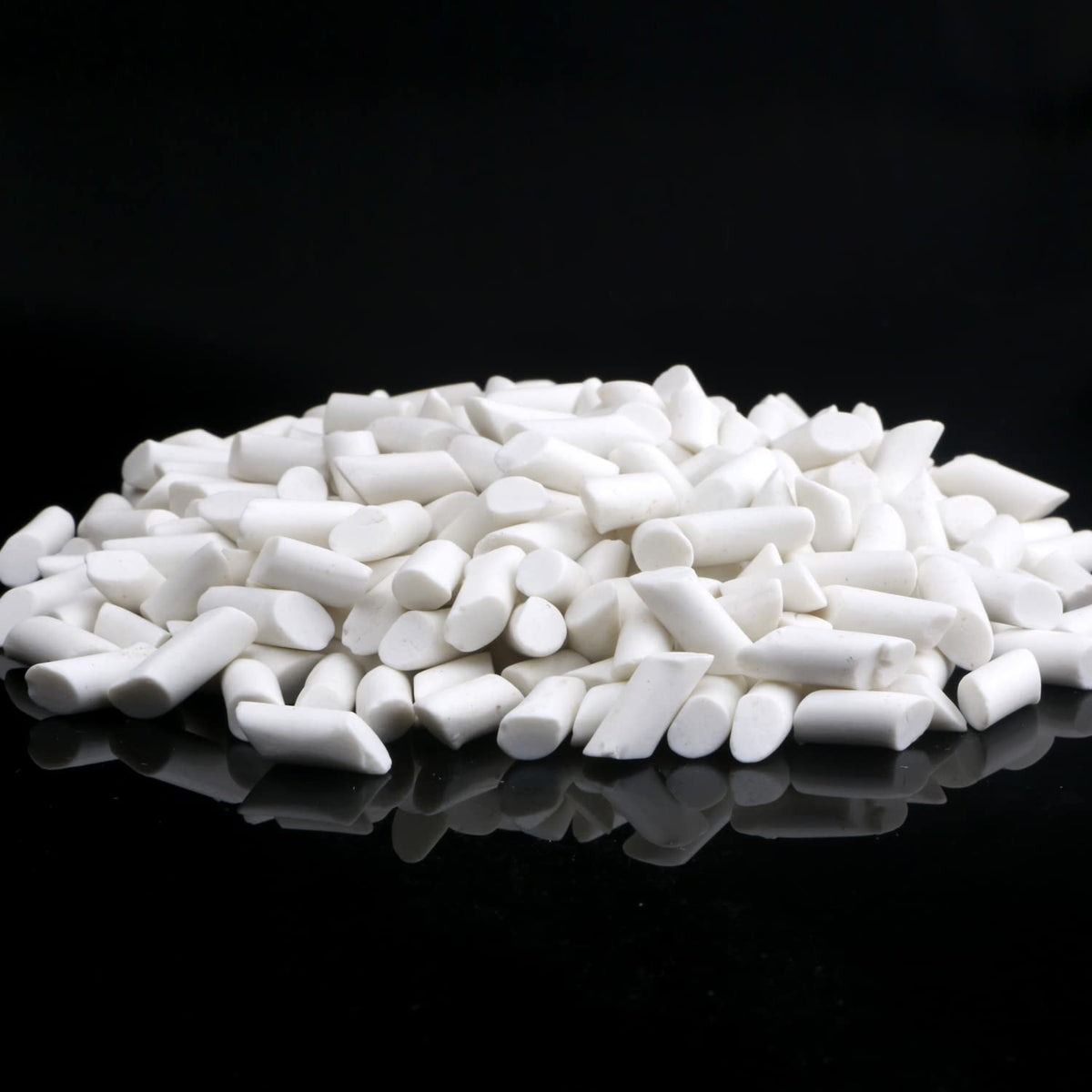 2 LB Rock Tumbler Media 1/8" Tumbling Ball Rock Tumbling Ceramic Filler Media (2 LBS 3/16" x 3/8" Cylinder)