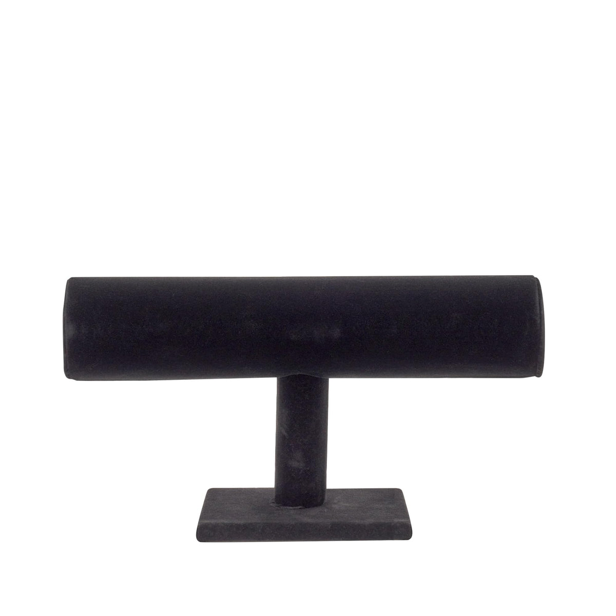 Juvale Necklace Display Stand & Bust Set - 2-Piece, Black Velvet, Modern Freestanding - Necklace Holder Stand & Bracelet Holder Display - Jewelry Showcase for Vendors & Photography
