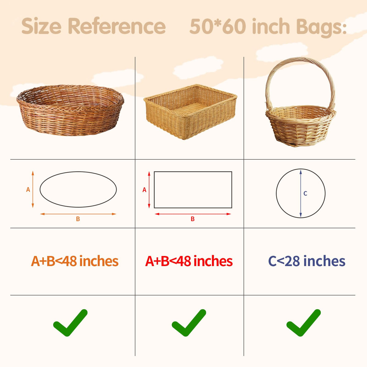LEOSINDA 10 Pcs Extra Large Cellophane Bags 50x60 Inches for Gift Baskets, Clear Gift Basket Wrap with 10 Gold Ribbons, Food-Safe Plastic Packaging for Valentine's Day,Christmas,Weddings,Auctions