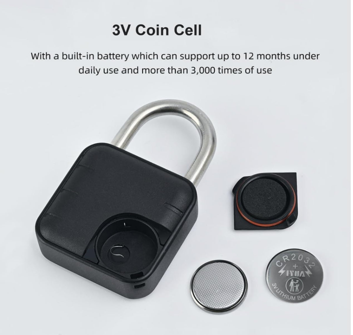 Combination Lock for Locker, Relihom Padlock with Code, Gym Locker Lock, High Security Keyless Entry Padlock for Gym, School, Gates, Outdoor, IP67 Waterpro (Basic Lock)