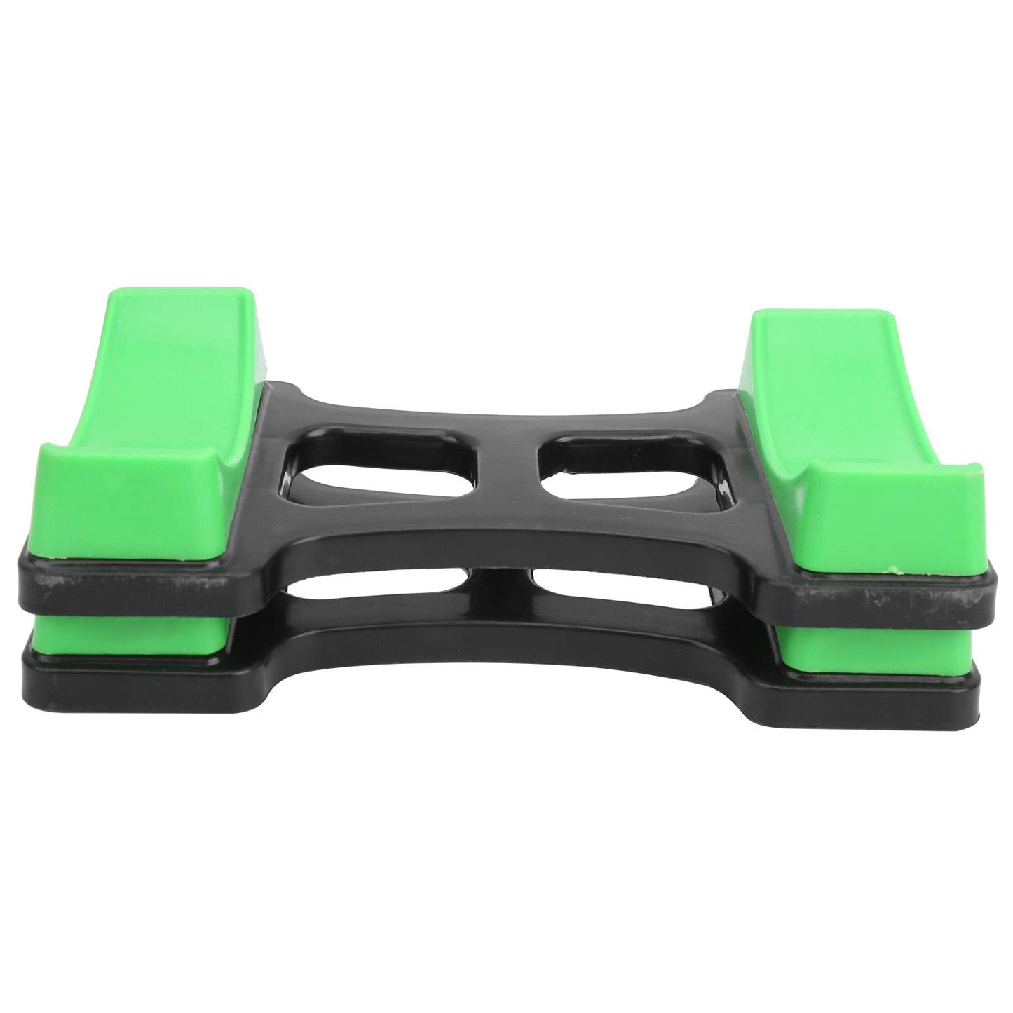 Oumefar 1 Pair Dumbbell Rack Mat Stand Holder ABS Plastic NonSlip Floor Protection Fitness Equipment For Home Gym Workout Storage 60KG Bearing