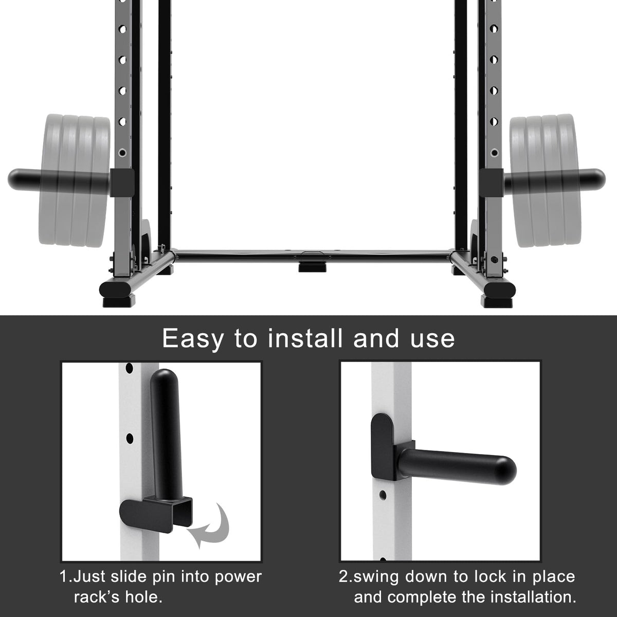Kipika Plate Holder & Spotter Arms for 2"x2" Racks