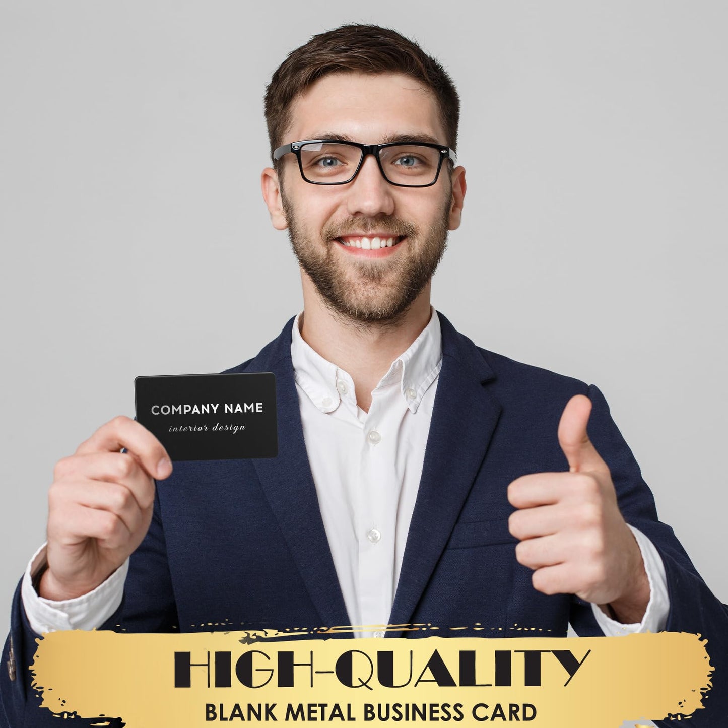 weparmeety 100 Pcs Metal Engraving Blanks Colorful Aluminum Sheet Laser Engraving Business Card Multipurpose DIY Gift Cards 86 x 54 x 0.45mm(10 Colors)