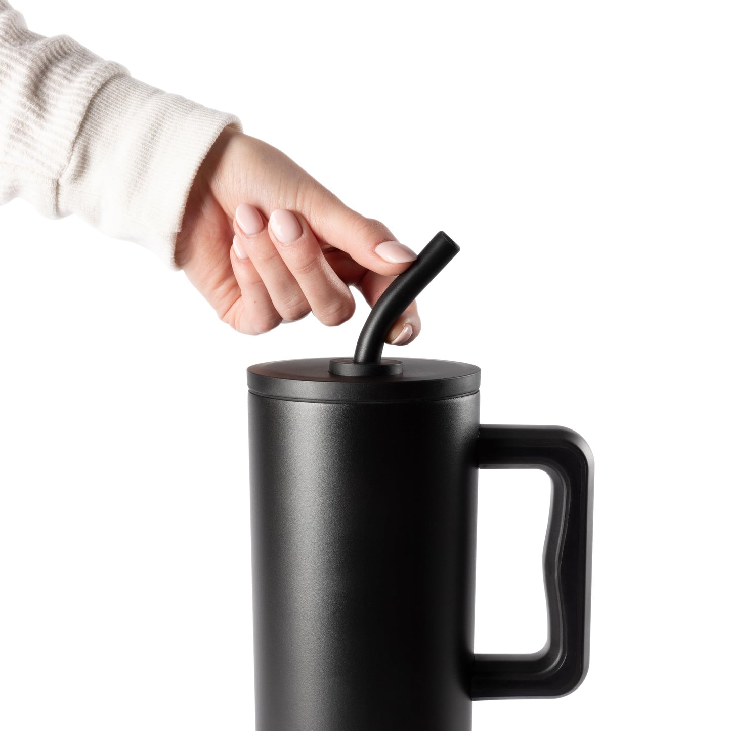 Simple Modern Halloween 40 oz Tumbler with Handle and Straw Lid | Leak-Proof Insulated Stainless Steel Water Bottle Travel Mug | Gifts for Women Men Him Her | Trek Signature | Dancing Skeletons