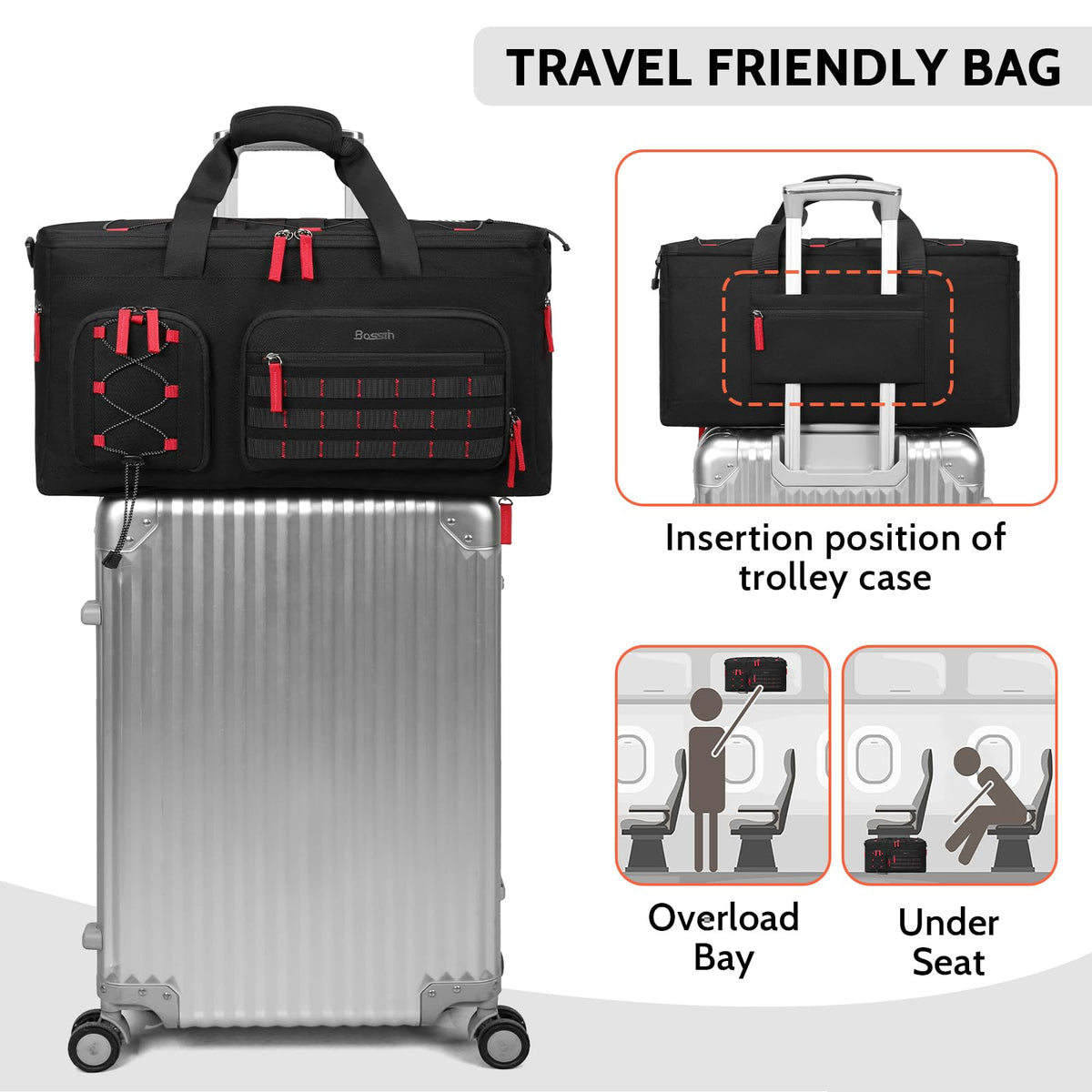 DJ Cable Gig Bag for Equipment, DJ Cable Organizer Backpack with Detachable Dividers and Padded Bottom, DJ Mixer Bag for Music Gear Accessories with 15.6'' Laptop Compartment (Black)