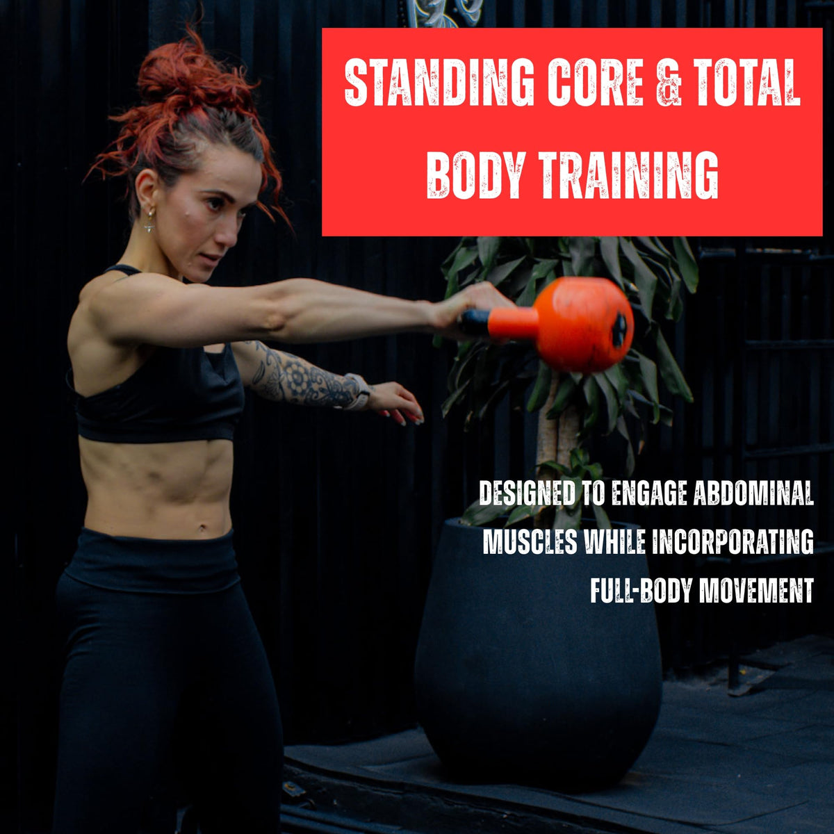 Auroscent 30-Day Standing Ab Kettlebell Workout Plan ā Core Training Program, Exercise Charts, No Floor Ab Routine for Home Gym, Step-by-Step Guides + Workout Schedule