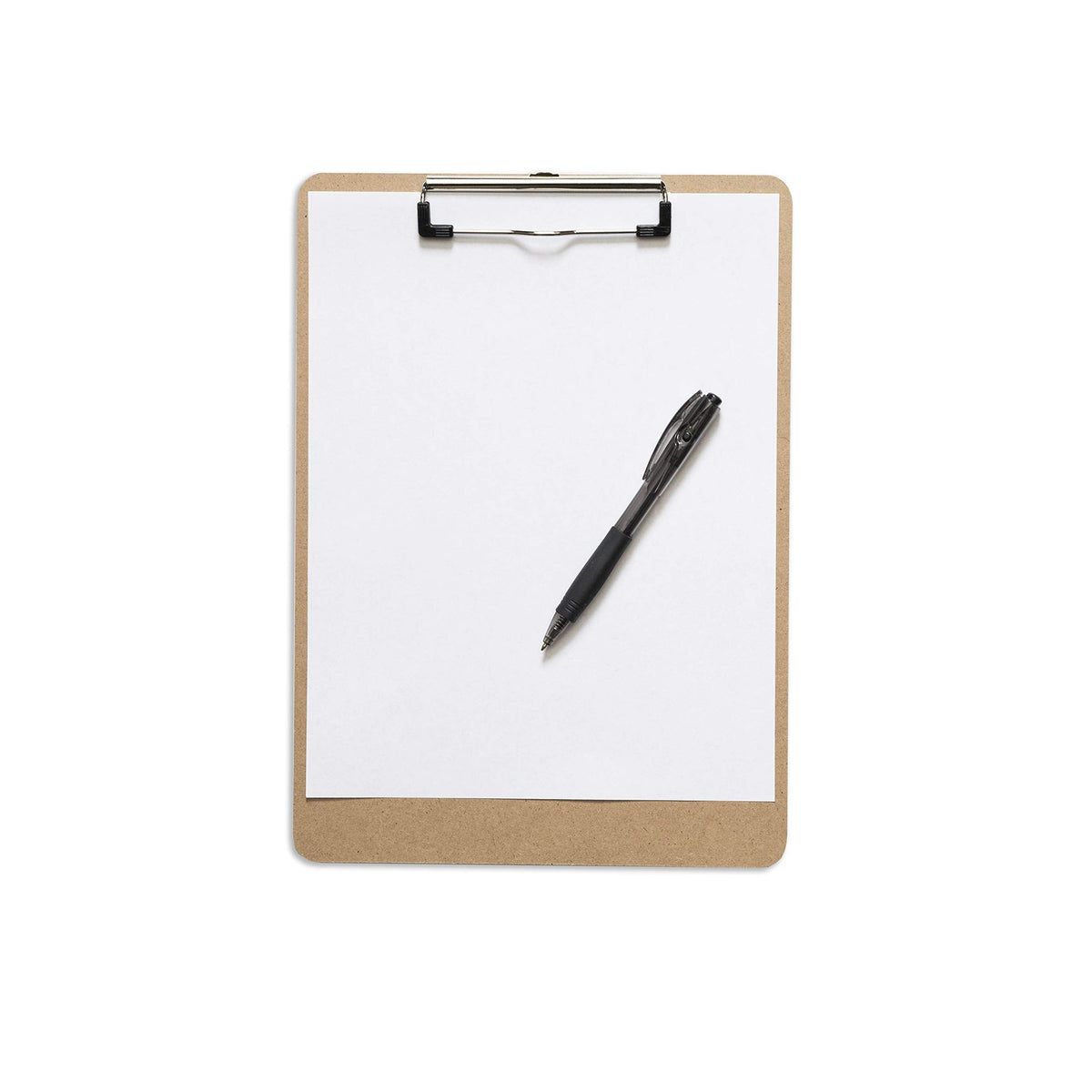 Clipboards (Set of 30) Hardboard Clipboard Low Profile Clip A4 Letter Size Classroom Supplies