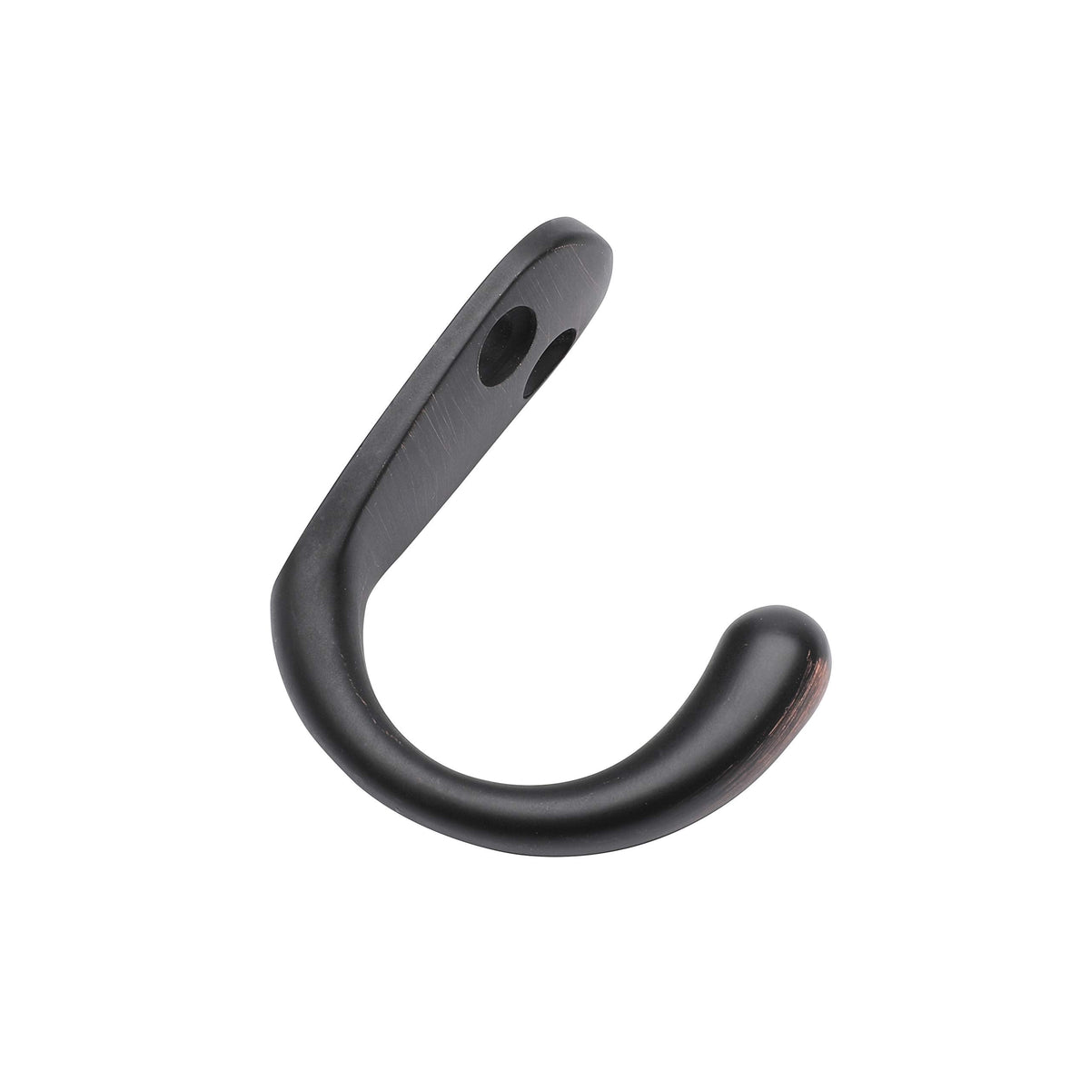 5 Pack Piece Single Prong Robe Hook, Farmhouse 1.8 Inch Coat Hooks Oil-Rubbed Bronze