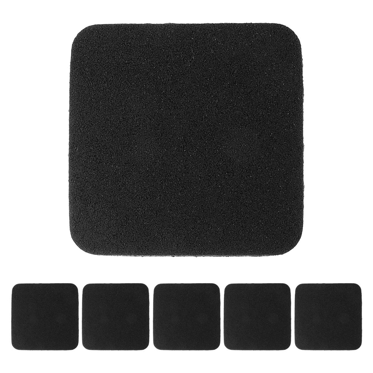 Alasum 6Pcs Treadmill Vibration Isolation Pads Rubber Anti-Vibration Mat Thickened Shock Absorbing Floor Protector for Home Gym Fitness Equipment Noise Reduction Mat