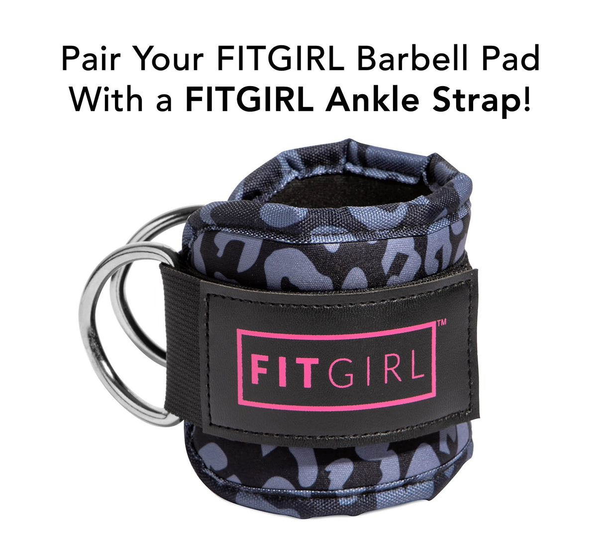 FITGIRL - Squat Pad and Hip Thrust Pad for Leg Day, Barbell Pad Stays in Place Secure, Thick Cushion for Comfortable Squats Lunges Glute Bridges, Olympic Bar and Smith Machine (Deluxe Animal)
