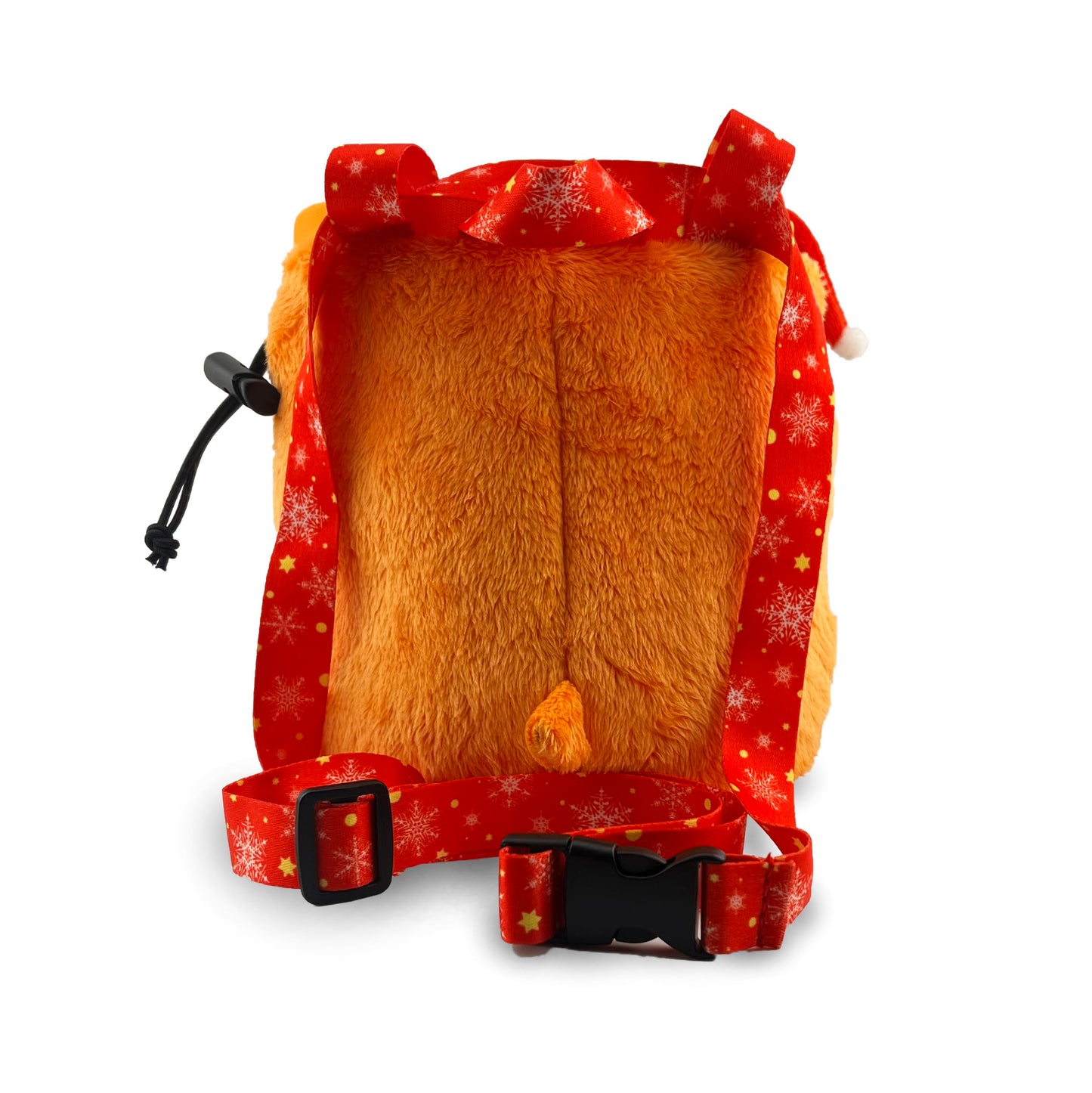 Rock Climbing Chalk Bag + Refillable Ball ā Boba Dog Plush Animal Bag (Christmas Bag + Chalk) | Christmas | Santa