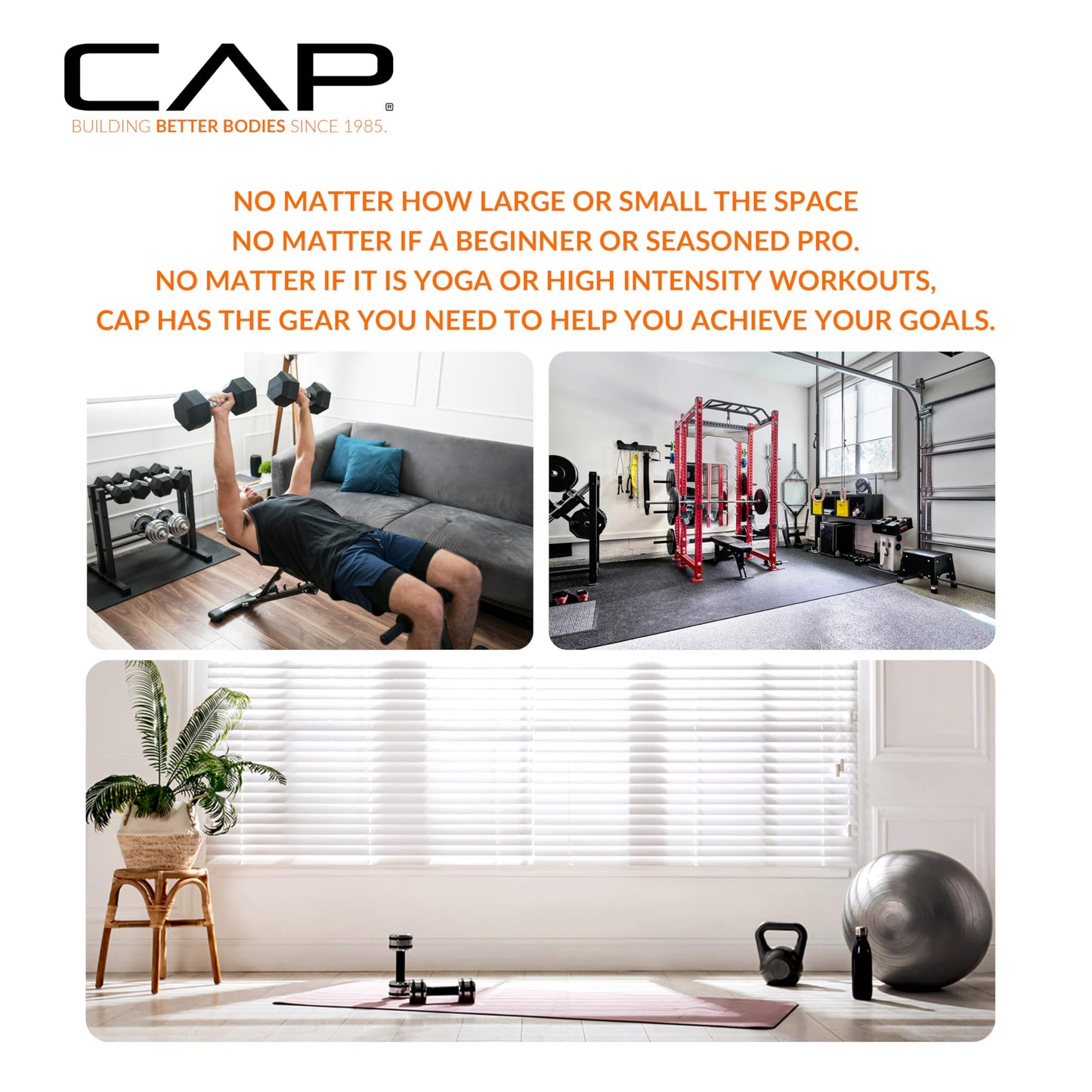 CAP Barbell 40 LB Add-On Plate Pack | Four 10 LB Standard Plates, TPR-Coated Iron Sand Filled Weight Plates | Fits 1-Inch Bars & Adjustable Dumbbell/Barbell Sets
