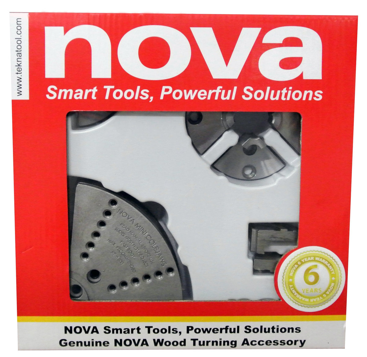 NOVA 6038 Small Project Wood Lathe Chuck Jaw Bundle