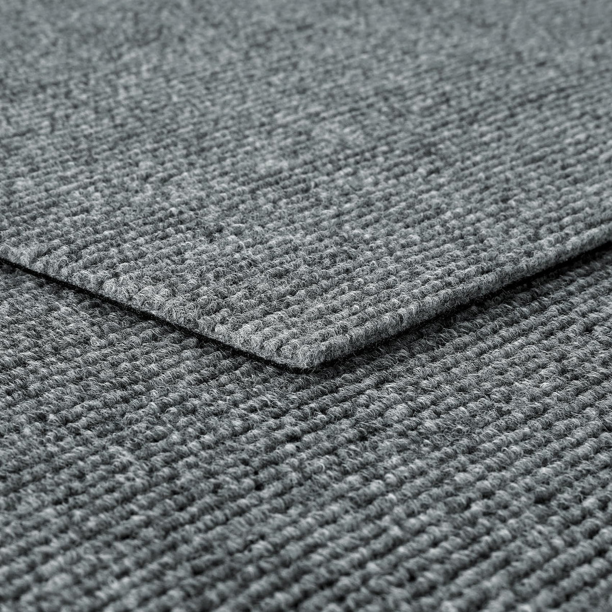 Livelynine 16-pcs Carpet Tiles Peel and Stick Carpet Squares Self Adhesive Gray Rug Tiles with Padding Sticky Flooring Remnants 11.8x11.8 Waterproof Stick on Floor Tile for Bedroom Basement Home