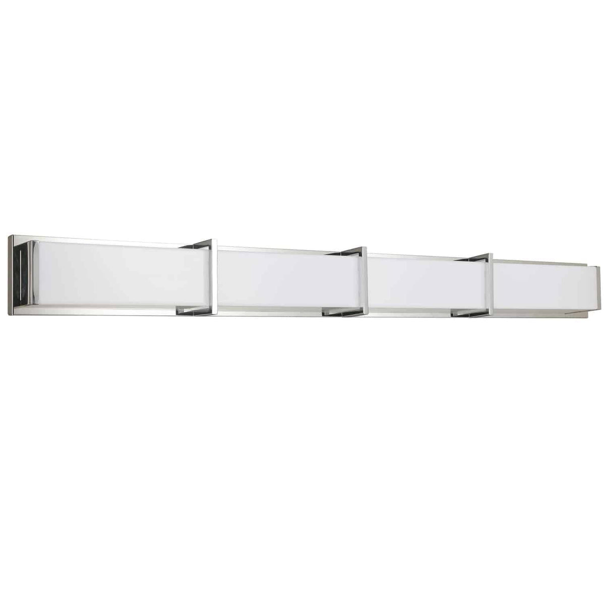 Dainolite VLD-415 Modern Dimmable LED Linear Vanity Light 46.25in  Polished Chrome
