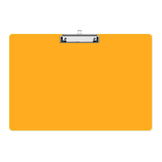 Juvealoe Extra Large Clipboard, 11 x 17 Light Orange Plastic Drawing Boards, Horizontal Clip Board, Landscape Layout, Suitable for Sketching, Watercolor. Drafting & Art Supply