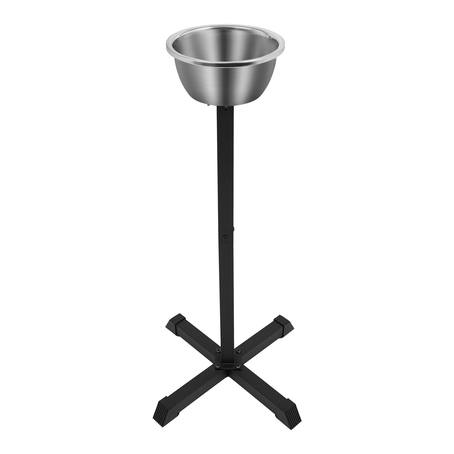 GUIAFUHYE 21.6*21.6*42.3 in Freestanding Holder with Bowl, Portable Gym Chalk Stand for Physical Education Teacher, Athlete, Gymnastics, Weight Lifting, Climbing Sports Supplies Accessories