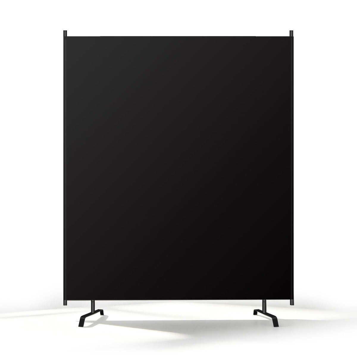Room Divider Panel, 100% Blackout Privacy Screens with Wider Feet, 5Ft x 6FT Portable Room Partition for Room Separator, Room Divider Screen Partition Room Dividers Freestanding
