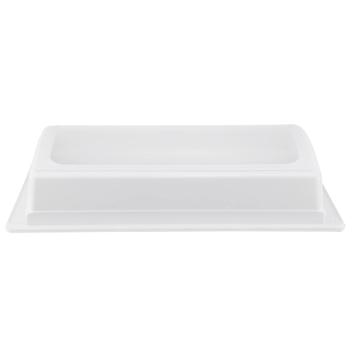 RecPro RV Skylight Inner Dome, Clear Window, 14in x 22in, Model RP-5053, White