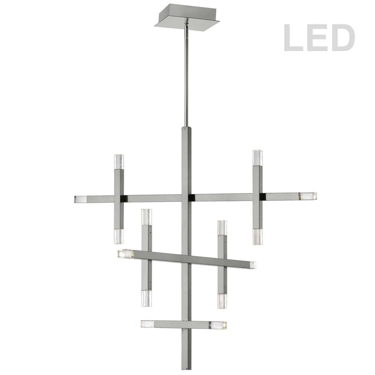 Dainolite Francesca Chandelier 14-Light Aged Brass Metal FCS-3656C-AGB 42 Total Watts