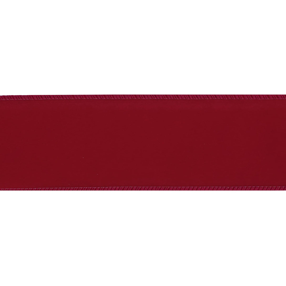 MEEDEE Red Velvet Wired Ribbon 2.5 Inch Wide Red Ribbons 25 Yards Spool Velvet Christmas Ribbon Red Wired Ribbons for Christmas Tree, Wreaths Supplies, Bows Making