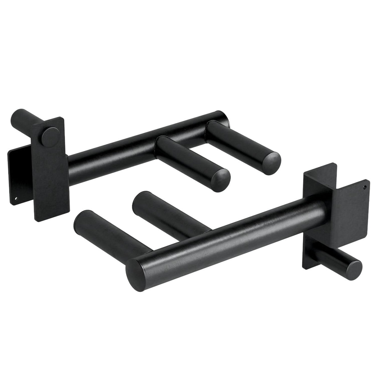 Yes4All 350 LBS Capacity - Dip Bars for 2x2 with 1" Hole Power Cage, Squat Rack Attachments - Narrow and Wide Grip Handles Dip Attachment for Dips, Pull Up, Push-up