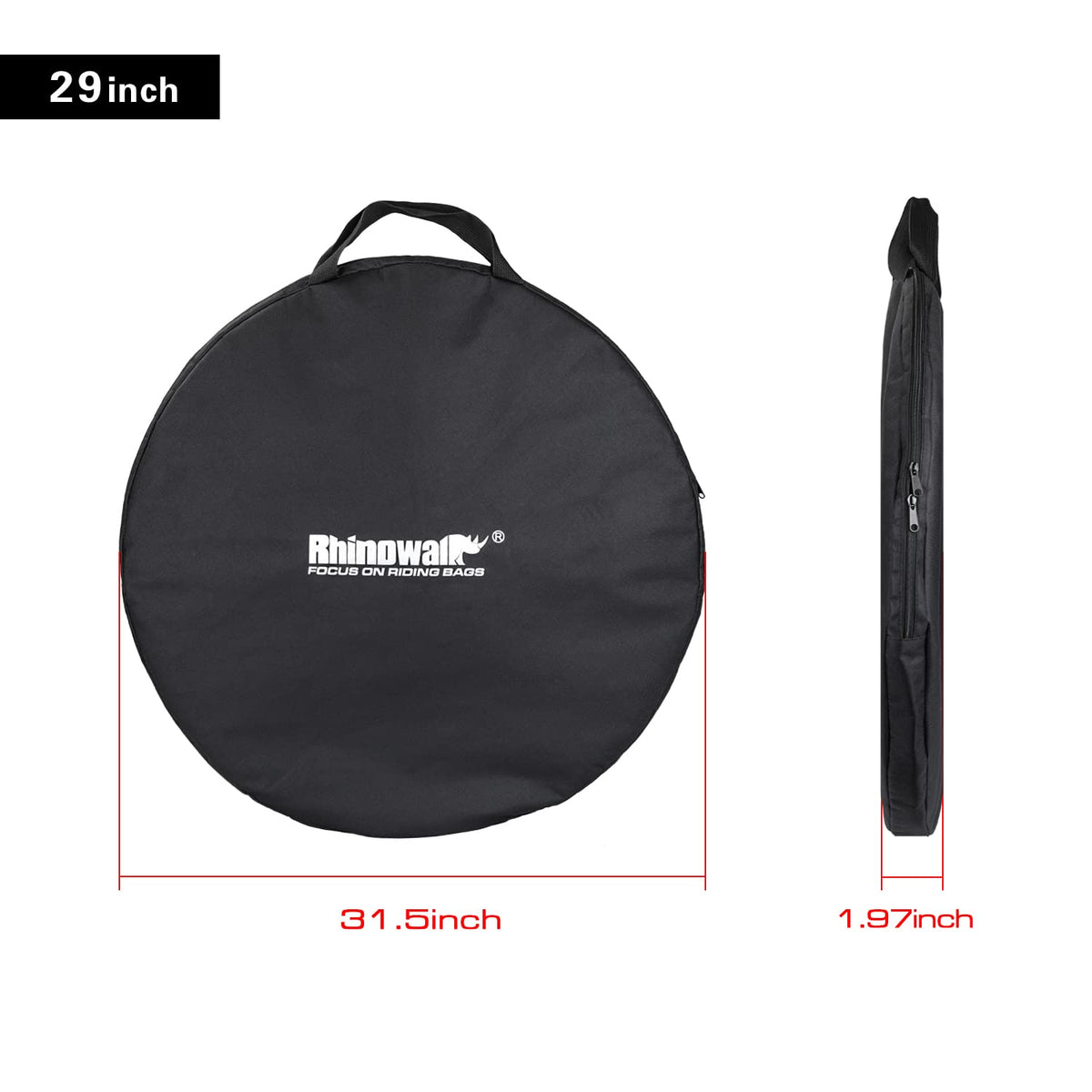 Rhinowalk Bike Wheel Bag Wheelset Carrying Bag 26-29 inch MTB Mountain Bike/700C Road Bike Wheel Travel Case