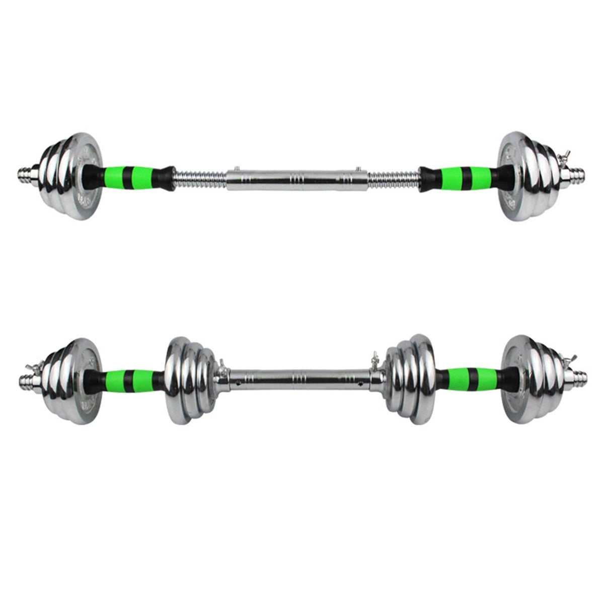 RNXRZANK Barbell Connector for Dumbbell Extension and Weightlifting, 60cm