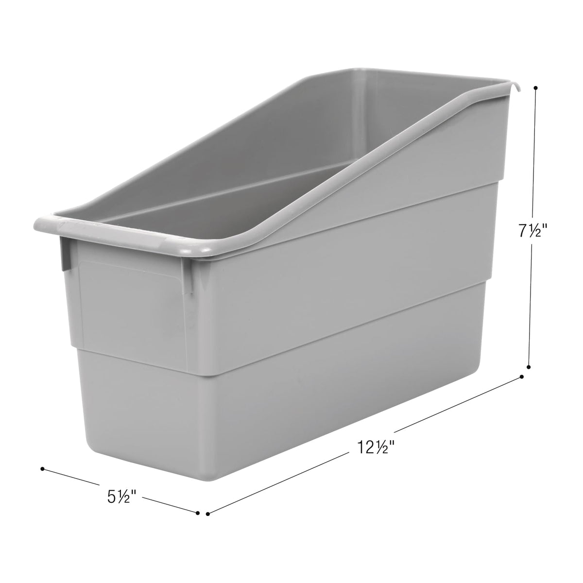 Really Good Stuff Durable Book and Binder Holders 12 Pack - Ideal for Narrow or Vertical Storage Needs - Book, Magazine, File Folder, and Binder Holders - Classroom Organization Made Easy