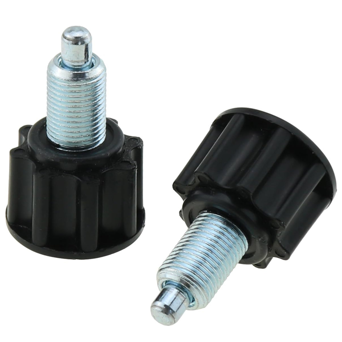 DGZZI 2PCS Fitness Equipment Spring Knob Pop Pin M16 Plum Pull Pin Adjusting Pin Knob Suitable for Exercise Bike and Fitness Equipment