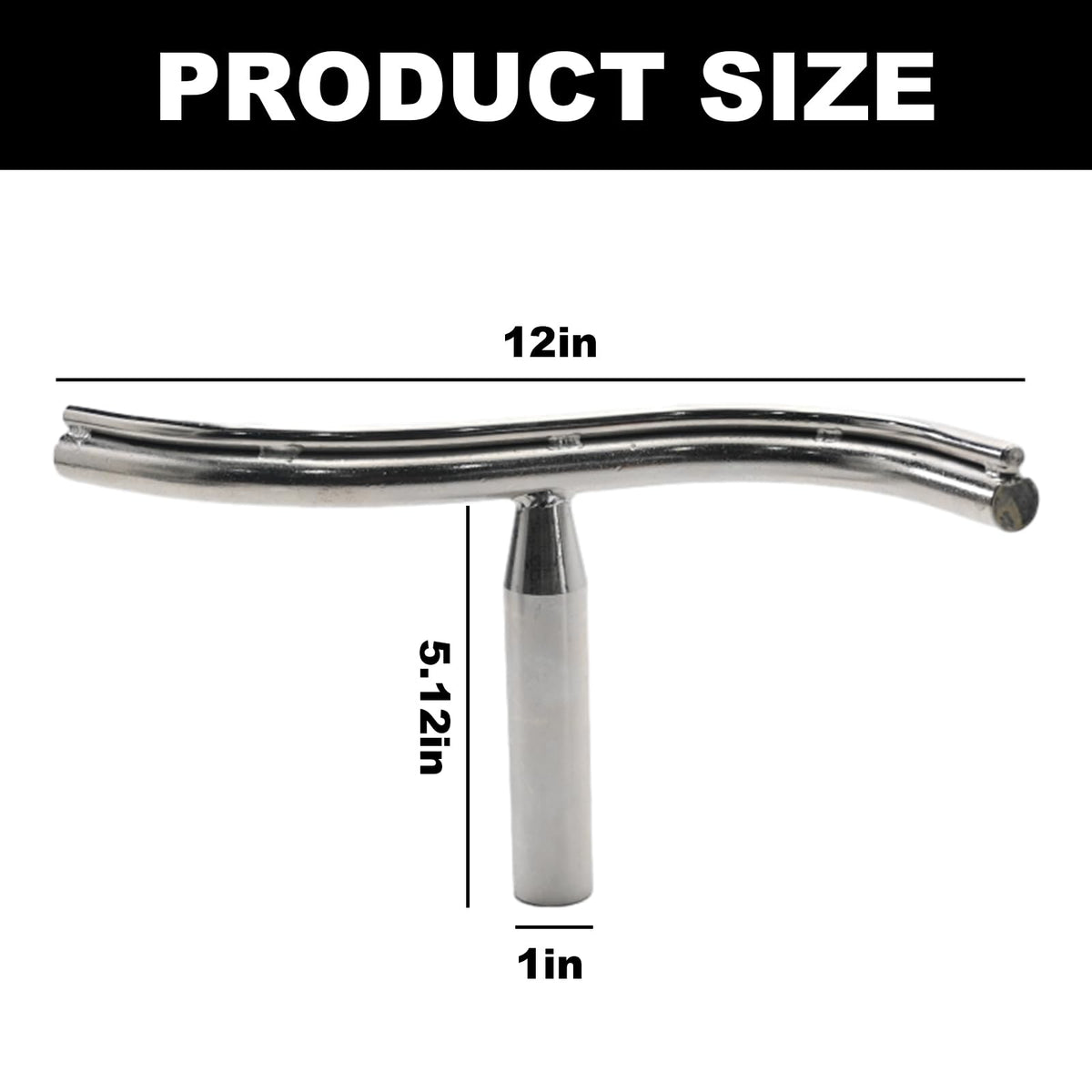 Vkinman Curved Lathe Tool Rest 1 Inch Diameter Post for Woodworking Wood Turning Lathe Turning Tool DIY Lathe Accessories