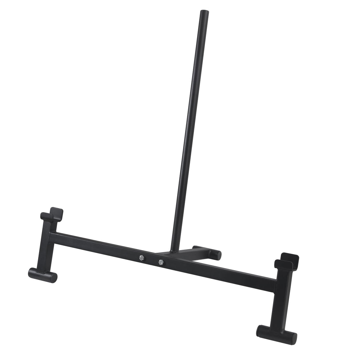 Deadlift Barbell Jack Stand for Easy Changing Weight Plates - 2000 LB Capacity, Elevated Lift for Gym and Home Workouts,Black