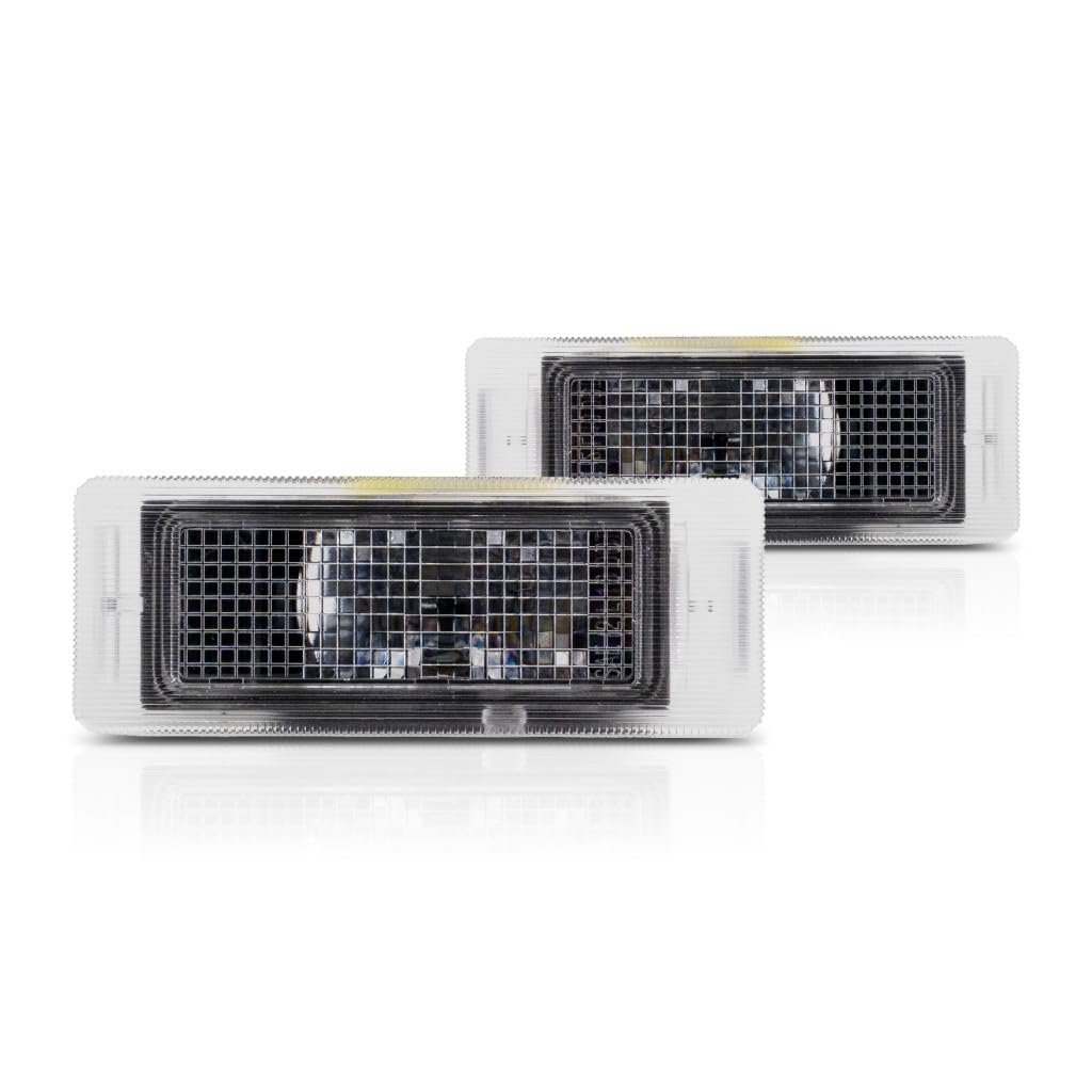 KarParts360 License Plate Light Unit for Cadillac CTS/CTS-V 2011-2019 | Driver & Passenger Side | CAPA Certified | Model 332-2101N-UC