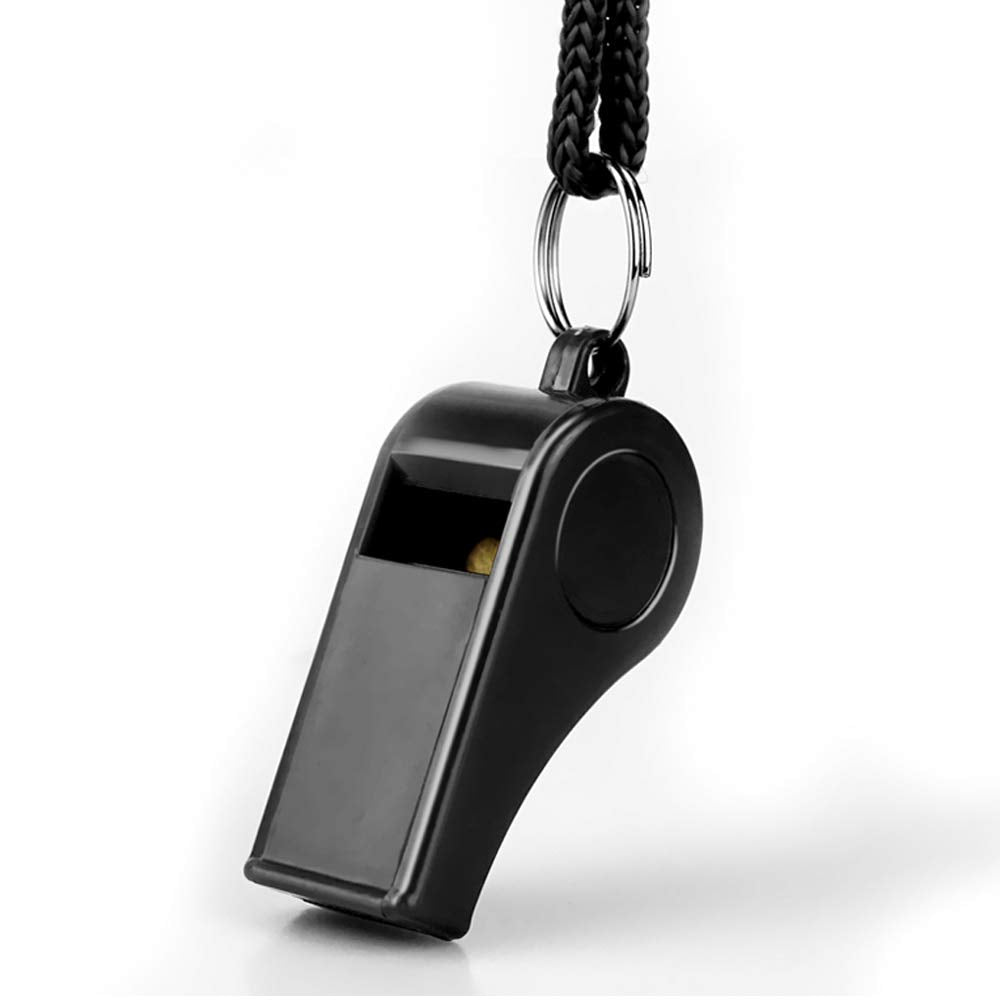 Hipat Whistle, 24PCS Sports Whistles with Lanyard, Loud Crisp Sound Whistles Bulk Perfect for Coaches, Referees, and Officials