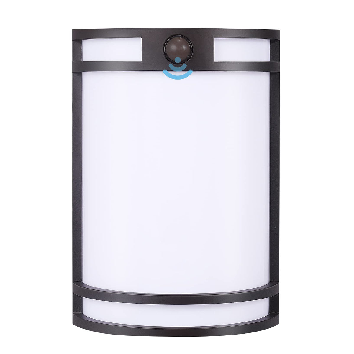 CLOUDY BAY Motion Sensor LED Wall Light, 120V 15W 1000LM, 3000K/4000K/5000K, 7inch, Oil-Rub