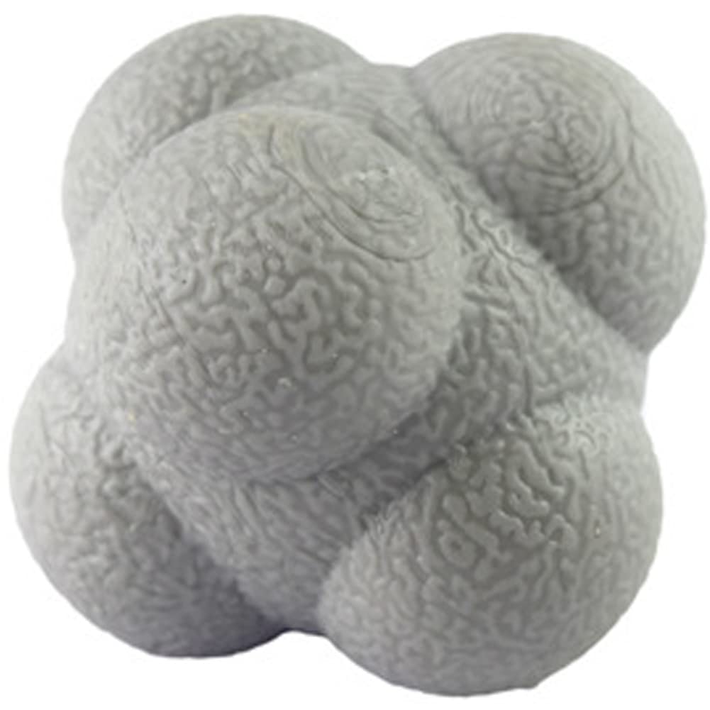 AIRLAXER Reaction Ball,Reflex Ball for Hand Eye Coordination Training,2.83 inch,Pack of 3-Grey,Yellow,Green.