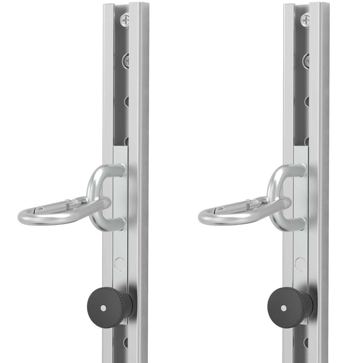 2 PCS Resistance Bands Wall Anchor Exercise Equipment Platform Base(Length 40"),Adjustable Wall-Mounted Anchor Multi-Purpose Fitness System for Complete Full Body Strength Training-Black