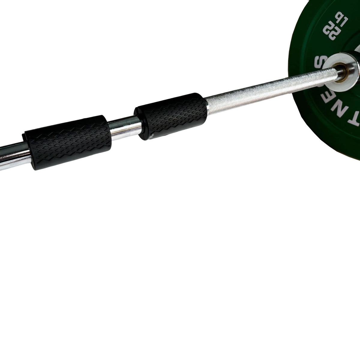 qibylift Pull Up Thick Bar Adapter, Weight Grip Bar Fit for Standard Barbell - Dumbbell Handle Grips, Silicone Rubber Barbell Grips for Weight Lifting Cable Attachments & Fitness Training (Black)