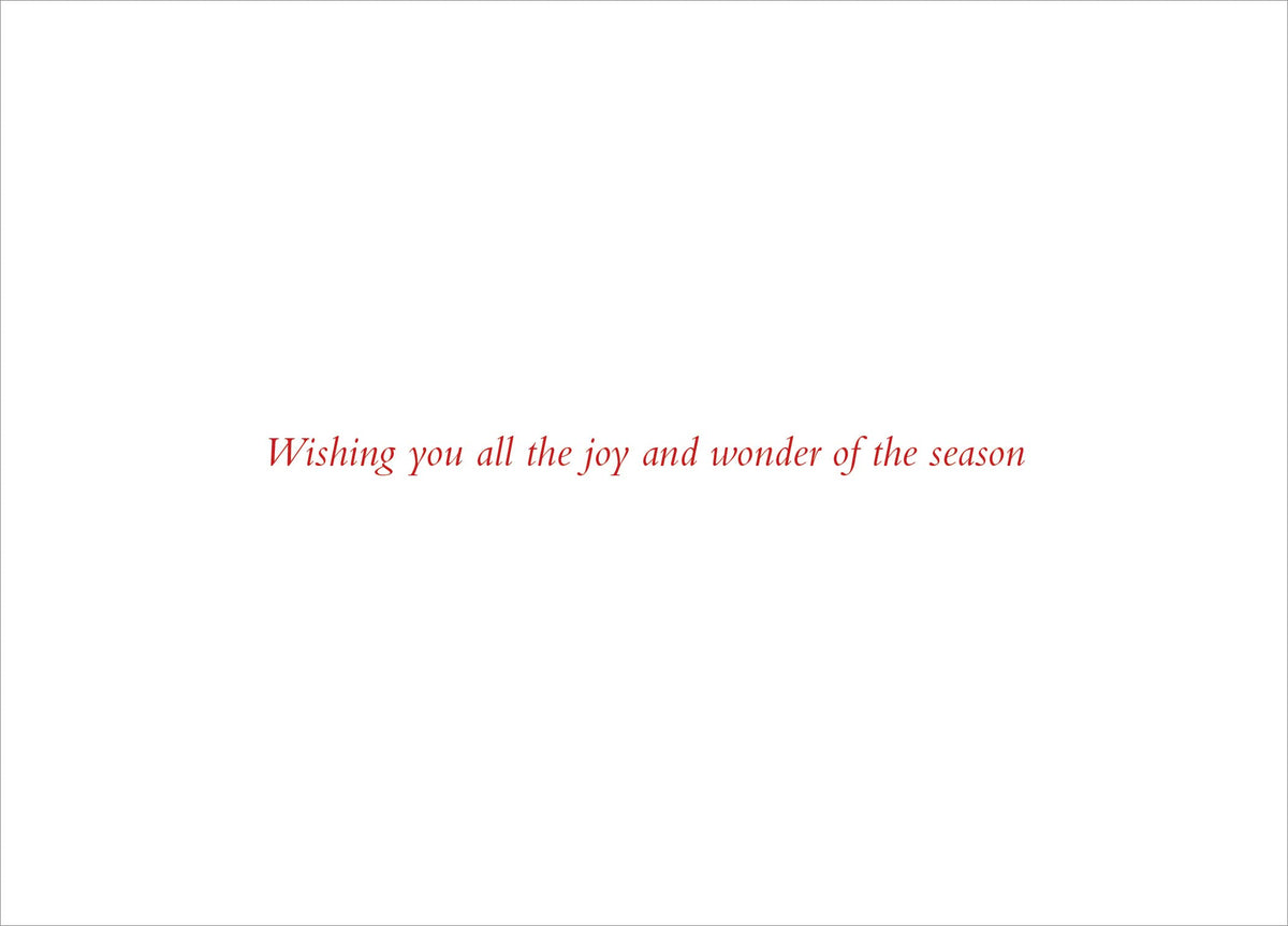 Deck the Halls Deluxe Boxed Holiday Cards (20 cards, 21 self-sealing envelopes)