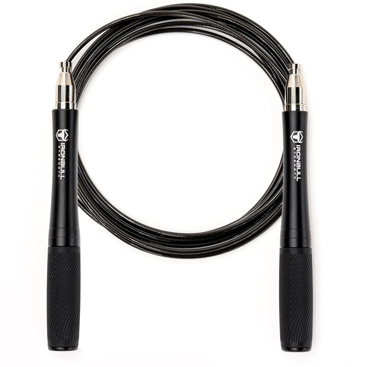 Jump Rope for Men & Women - Ultra-Fast, High Speed Jump Rope - Self-Locking Screw-Free Design with Aluminum Handles and Silicone Textured Grips - Precision Engineered for Maximum Performance - Skipping Rope for Workout Fitness, Cross Training & Home Exerc