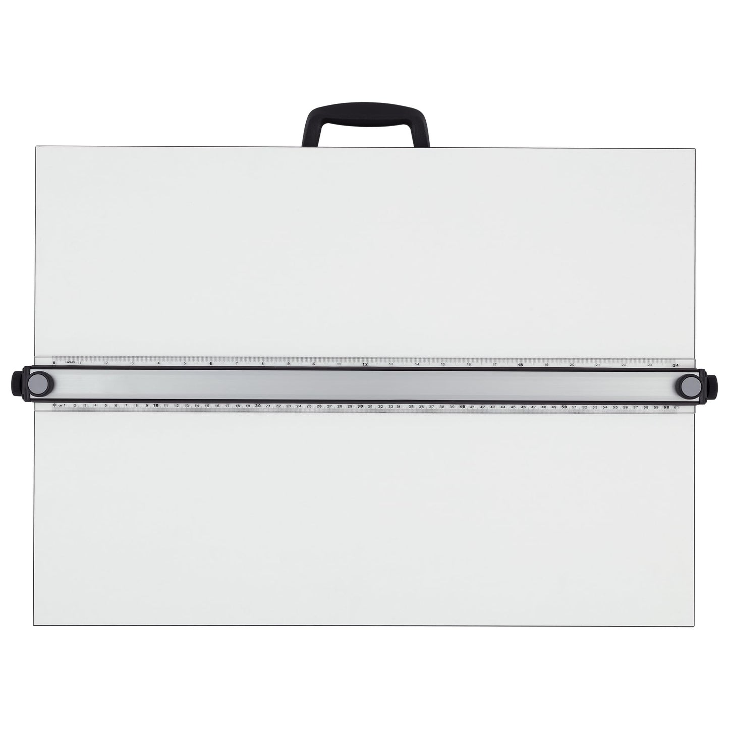 Acurit PXB 23” x 31” Drawing Board for Artists and Designers - Portable Workspace for Drawing, Sketching, Drafting, Painting - Fixed Angled Laminated Surface with Ruler and Parallel Motion Bar