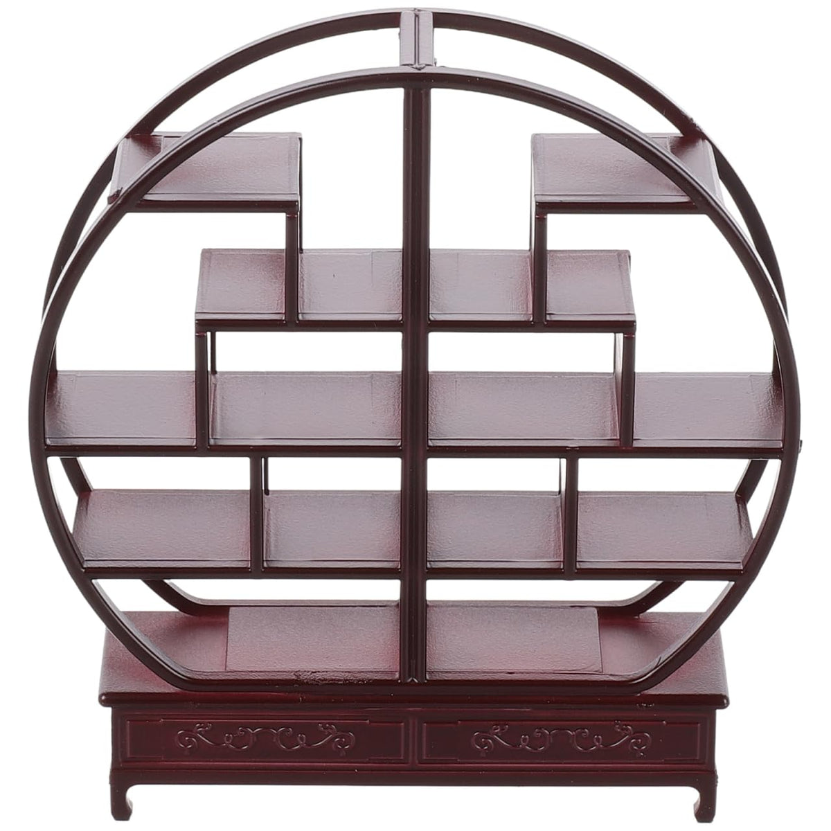 Totority Miniature Chinese Furniture Model 1 25 Scale Abs Bo Gu Shelf for Dollhouse Accessories DIY Sand Tray Decoration and Home Display