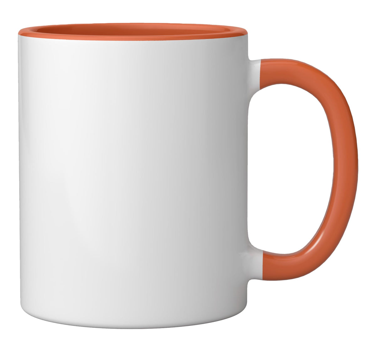 Halloween Western Spooky Vibes Cowboy Cowgirl Ghost Pumpkin Ceramic Mug, Orange/White