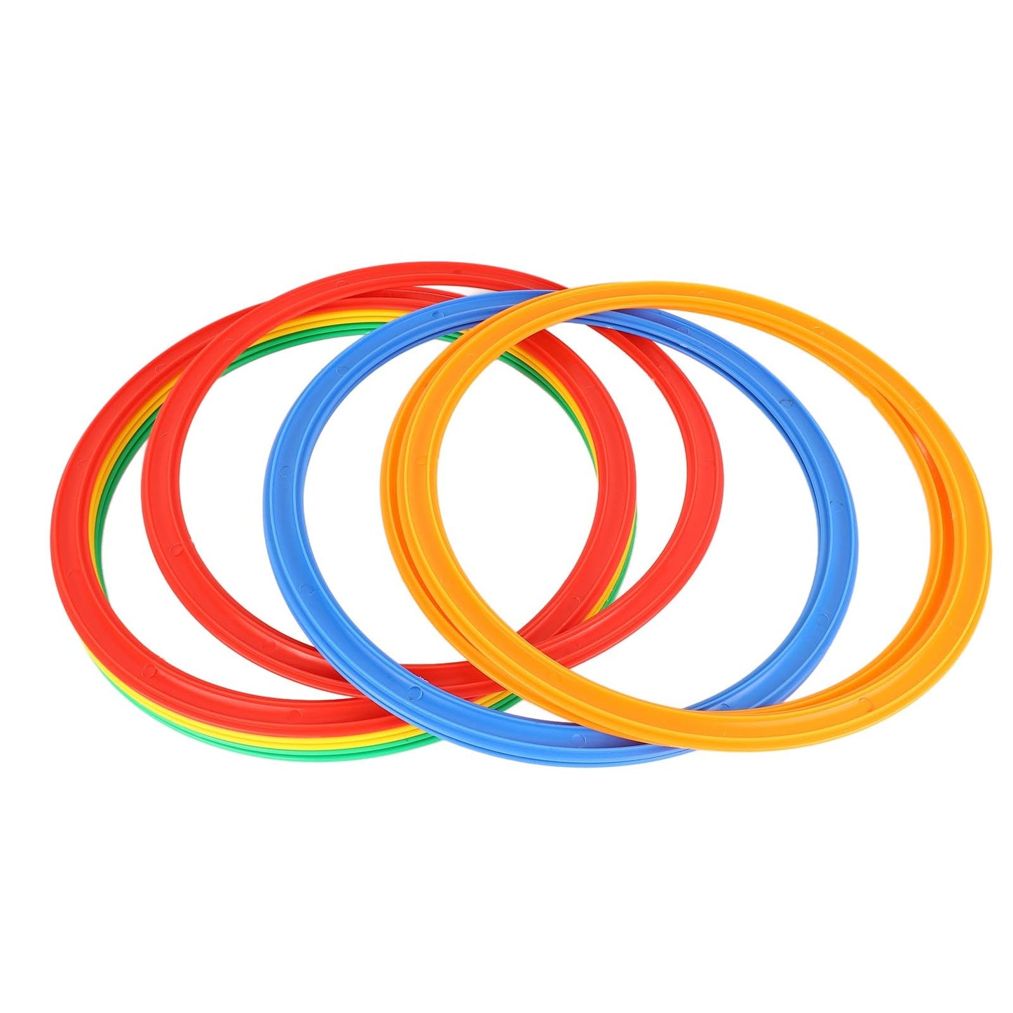 Sports Speed Ring Set 10 Rings 10 Buckles Increased Agility Outdoor Rings Toy M 28cm