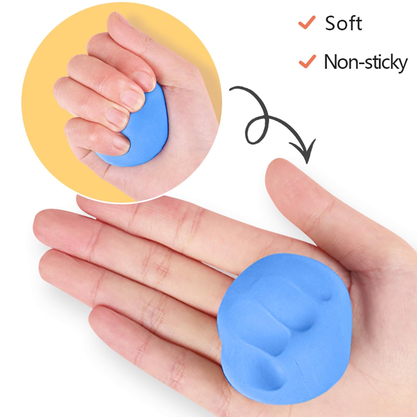 Cutedeer Air Dry Clay Kit, 36 Colors Modeling Clay for Kids, Soft Squishy Molding with Sculpting Tools and Tutorials, Arts Crafts Gift for Boys Girls
