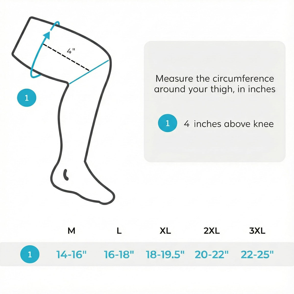 inflossom Bamboo Knee Sleeves, 2-Pack Knee Compression Sleeve Women Men Elastic Warm Slip-on Recovery Knee Brace for Arthritis Knee Pain