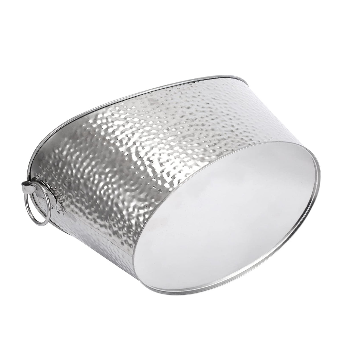 Stainless Steel Beverage Tubs Large Ice Bucket Drink Buckets for Parties Weddings 12L
