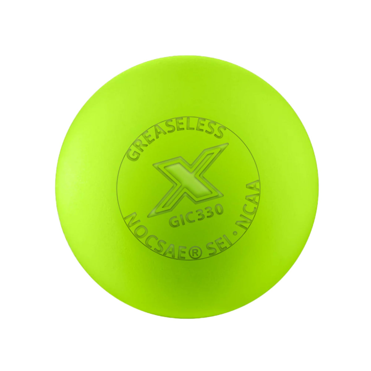PEARL X Greaseless Lacrosse Balls by Guardian Innovations, 10 Pack, Optic Yellow - Official Ball of the PLL, WLL, NCAA® Lacrosse Championships, and the MCLA
