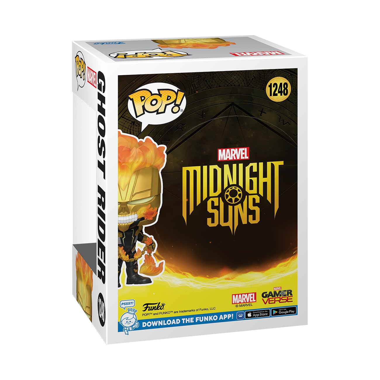 Funko SDCC 2023 Summer Convention Midnight Suns Gamer Verse Ghost Rider Limited Edition Vinyl Figure