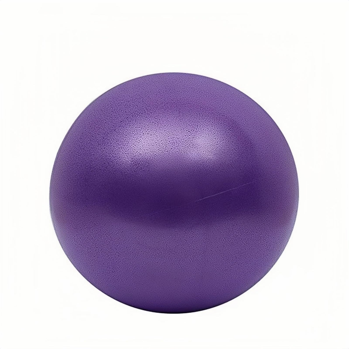 MBKHFLL Small Pilates Ball 9 Inch Small Exercise Ball Mini Workout Yoga Balls for Gym Yoga, Core Training, Fitness, Workout, Stability, Improves Balance (Purple-1 Pcs)